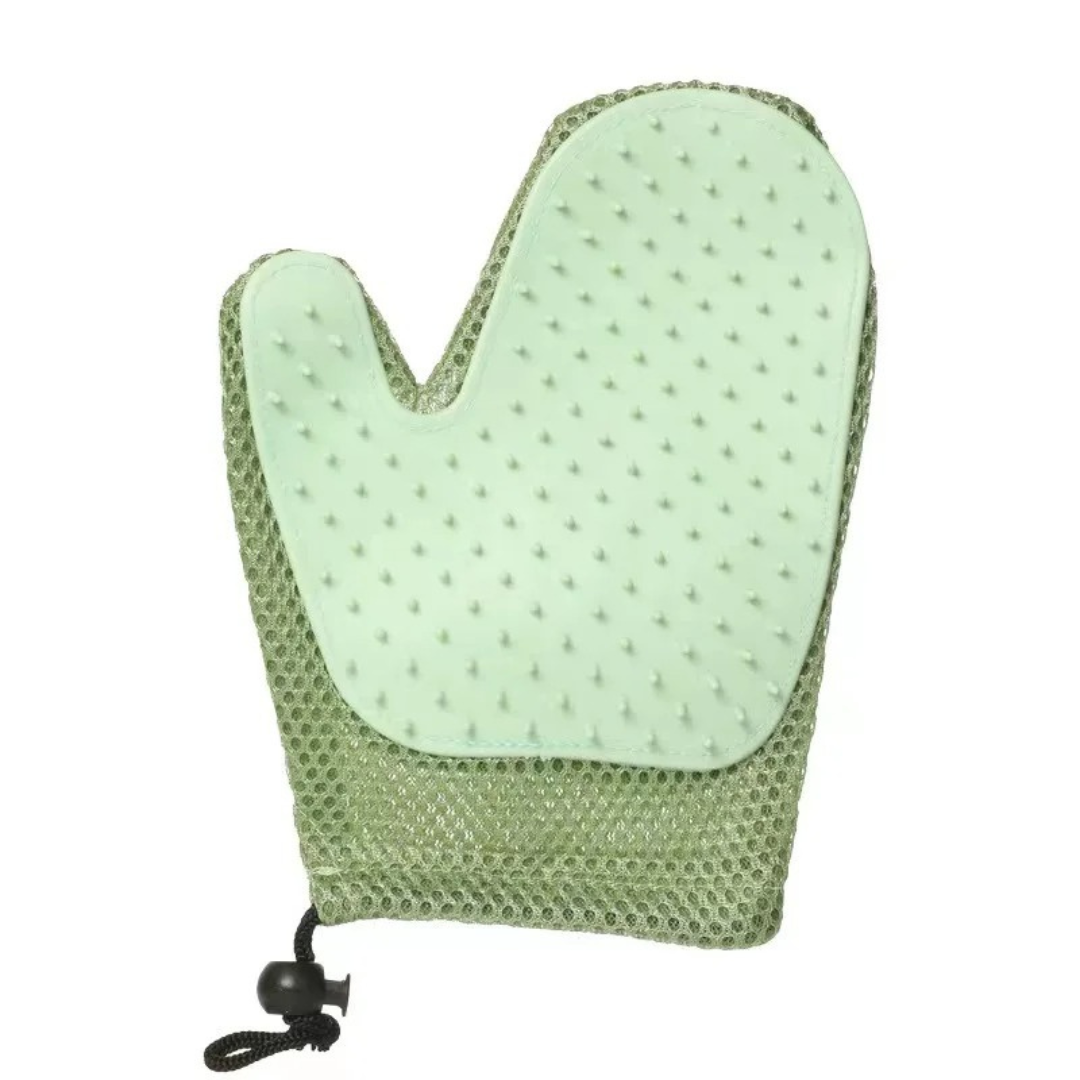 Cat Grooming Glove – Durable Material – One Size Fits Most – Reduces Shedding and Enhances Bonding 1