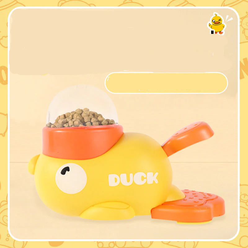 Cat Toy Dispenser – Plastic – 10.5 × 8.5 Inches – Interactive Design for Active Play and Healthy Eating 1