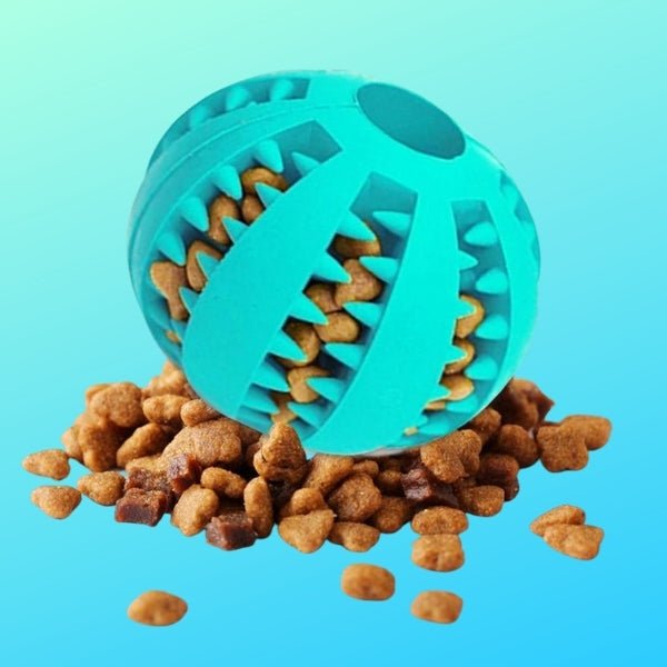 Interactive Dog Treat Ball | 1.97 - 2.8 in | Dental Cleaning | Chew Toy | Pawberry Road