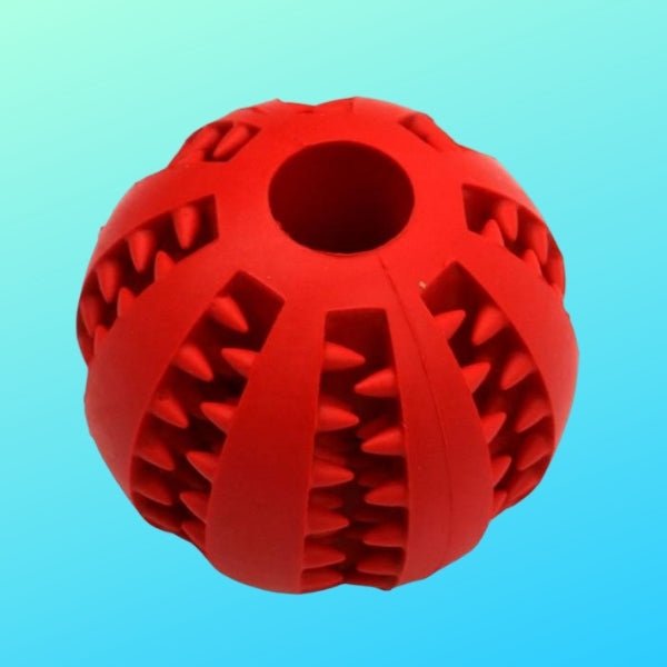 Interactive Dog Treat Ball | 1.97 - 2.8 in | Dental Cleaning | Chew Toy | Pawberry Road