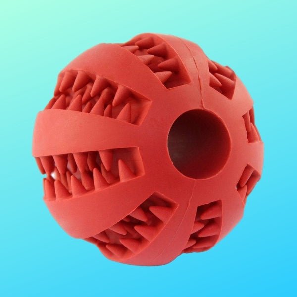 Interactive Dog Treat Ball | 1.97 - 2.8 in | Dental Cleaning | Chew Toy | Pawberry Road