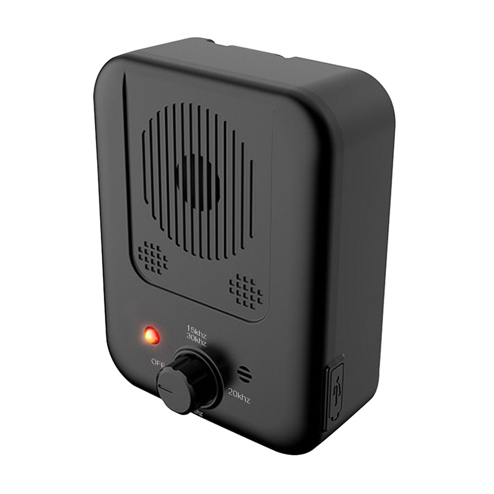 Anti-Bark Ultrasonic Device | 5.9" L x 2.4" W x 1.2" H | Dog Training Tool | Safe & Adjustable | Pawberry Road