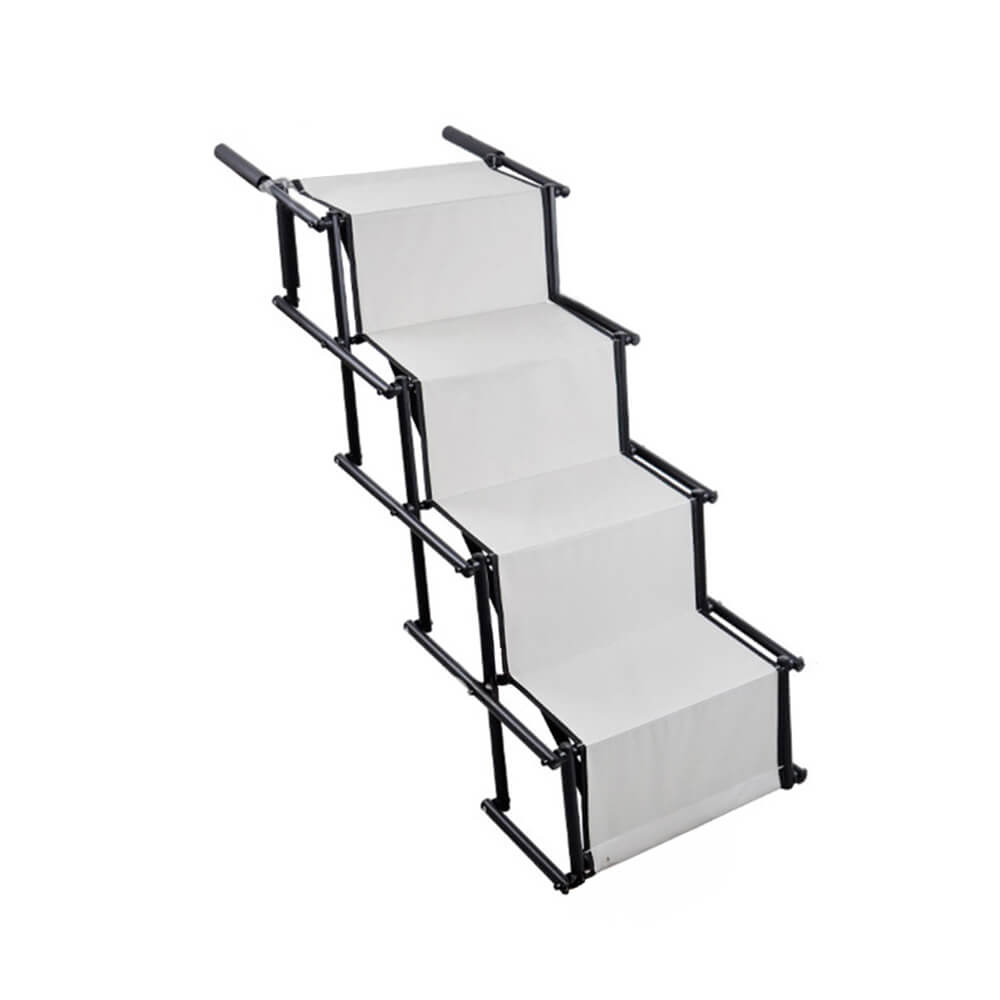 Dog Steps for Car – Foldable Steel Frame – Expanded Size 39.8 × 18.5 × 29.9 inches – Non-Slip Design for Safe Travel 1