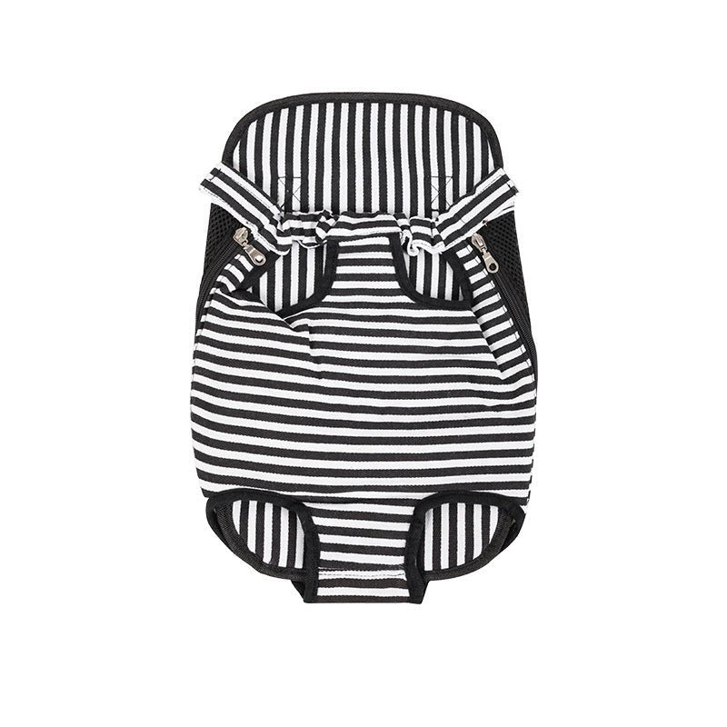 Easy-Fit Pet Carrier Backpack | 11 - 16.1 in | Adjustable Legs-Out Design | Breathable Mesh Panels | Pawberry Road