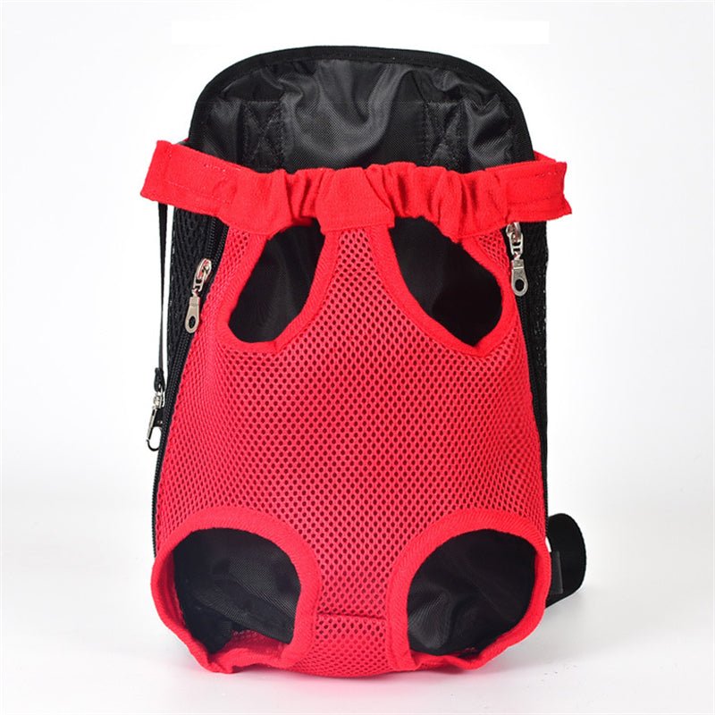 Easy-Fit Pet Carrier Backpack | 11 - 16.1 in | Adjustable Legs-Out Design | Breathable Mesh Panels | Pawberry Road
