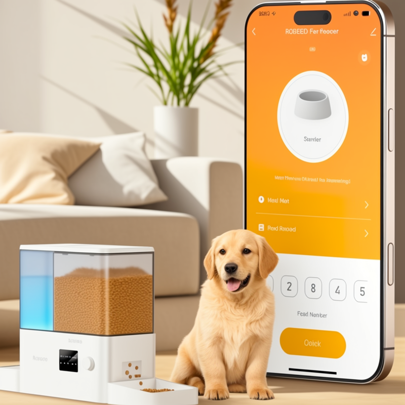 Automatic Dog Feeder & Water Dispenser | 13.4 × 11.0 × 11.8 in | Smart 2-in-1  | 8.5L Capacity | Pawberry Road