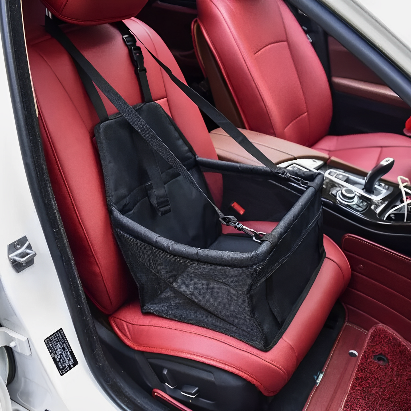 Foldable Dog Car Seat | Safe Booster | Small-Medium Dogs | Pawberry Road