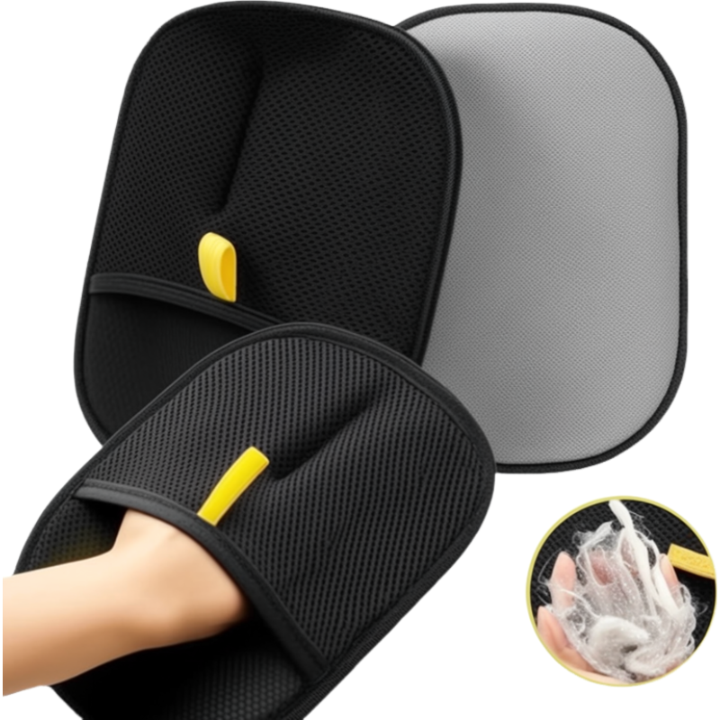 Pet Hair Removal Glove | Double-Sided Reusable Cleaner | BOGO Deal | Pawberry Road
