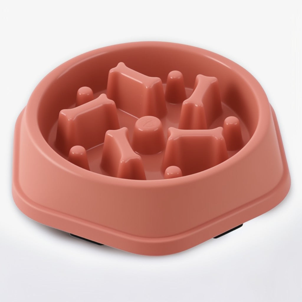 Slow Feeder Dog Bowl | Non-Slip Rubber Grip | Anti-Choke Maze Design | Pawberry Road