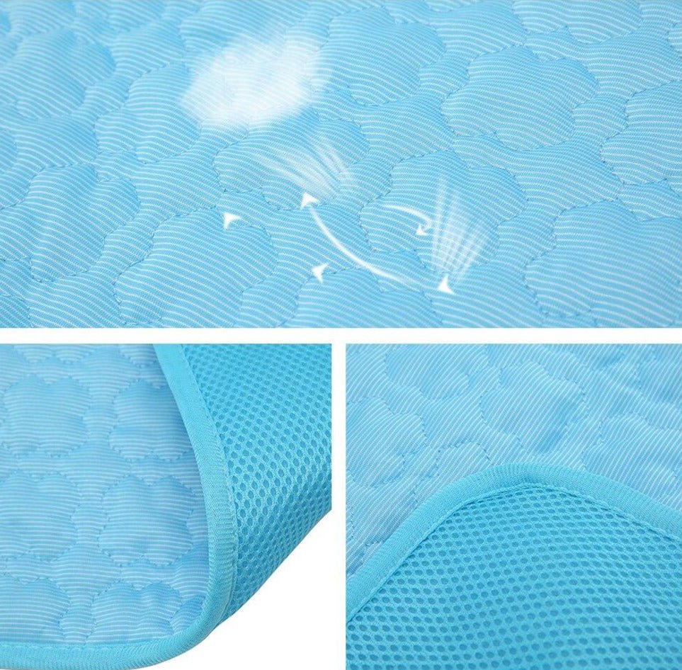 Pet Cooling Mat | S - 2XL | Pressure-Activated | Soft & Portable | Pawberry Road