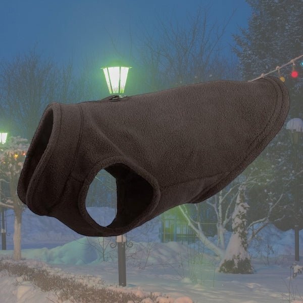 Dog Cozy Fleece Jacket | S - XL | Soft & Warm | Adjustable Straps | Pawberry Road