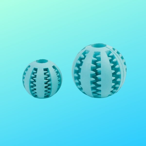 Interactive Dog Treat Ball | 1.97 - 2.8 in | Dental Cleaning | Chew Toy | Pawberry Road