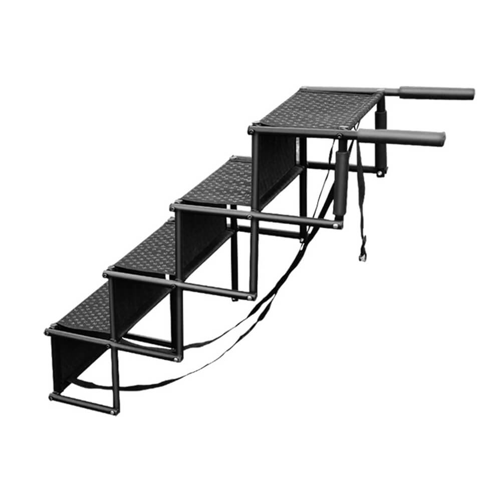 Dog Steps for Car – Foldable Steel Frame – Expanded Size 39.8 × 18.5 × 29.9 inches – Non-Slip Design for Safe Travel 7