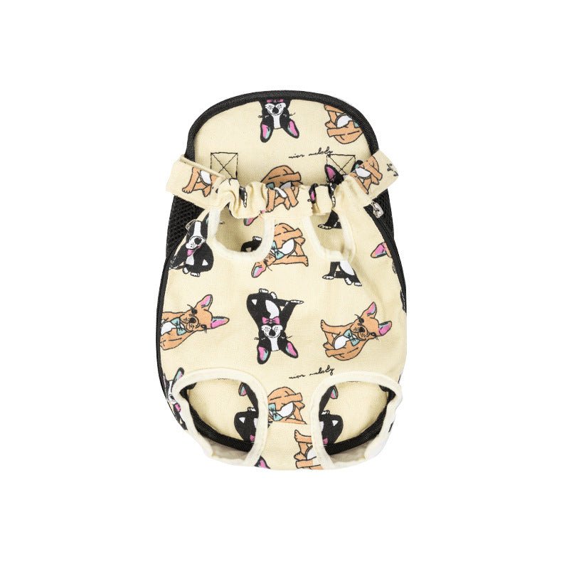 Easy-Fit Pet Carrier Backpack | 11 - 16.1 in | Adjustable Legs-Out Design | Breathable Mesh Panels | Pawberry Road