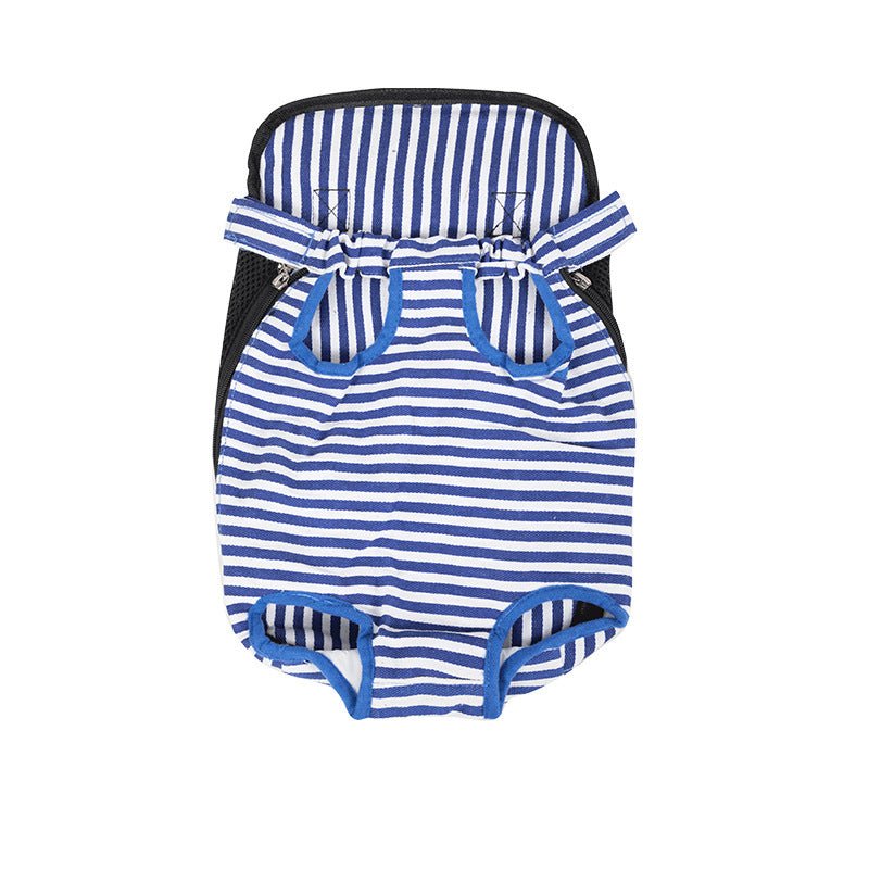 Easy-Fit Pet Carrier Backpack | 11 - 16.1 in | Adjustable Legs-Out Design | Breathable Mesh Panels | Pawberry Road