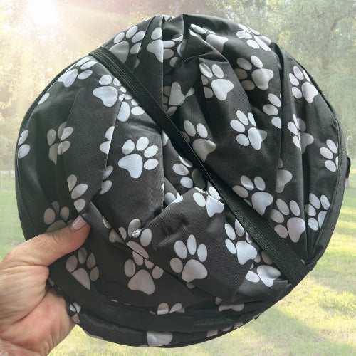 Foldable Soft Pet Crate | 34.3"x18.5"x18.5" | Portable & Collapsible | Pawberry Road