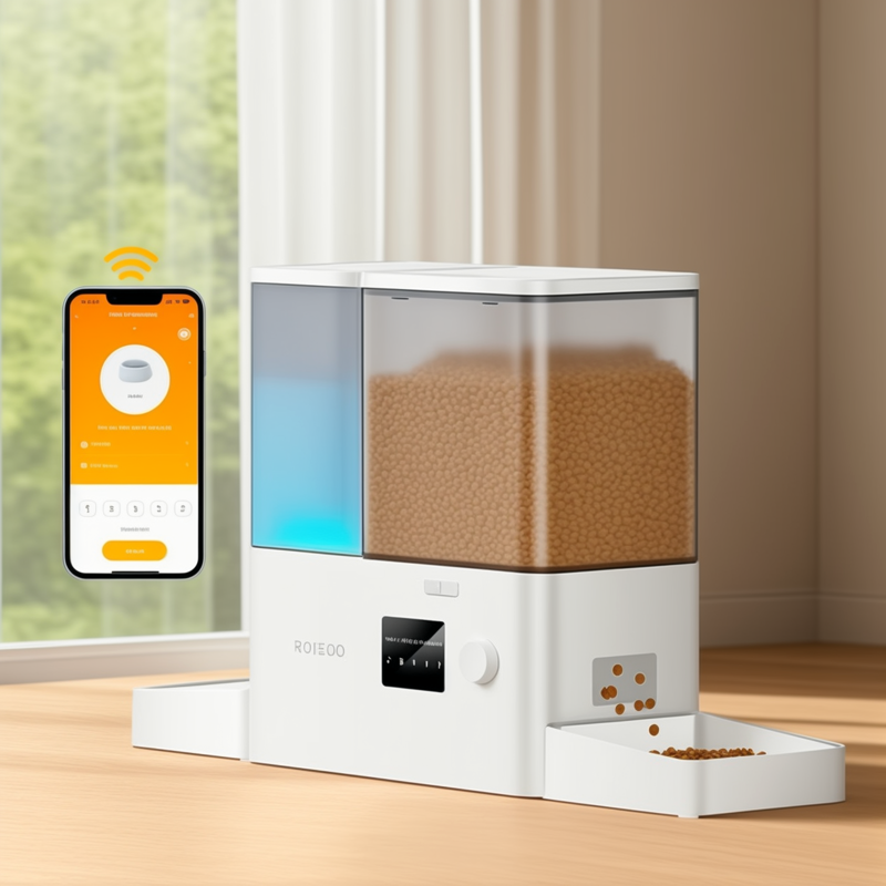 Automatic Dog Feeder & Water Dispenser | 13.4 × 11.0 × 11.8 in | Smart 2-in-1  | 8.5L Capacity | Pawberry Road