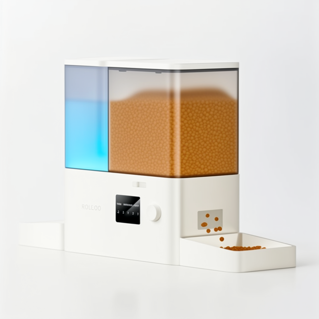 Automatic Dog Feeder & Water Dispenser | 13.4 × 11.0 × 11.8 in | Smart 2-in-1  | 8.5L Capacity | Pawberry Road