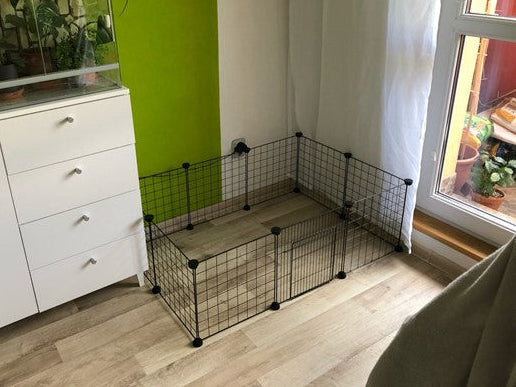 No-Slip Secure Pet Enclosure | Indoor/Outdoor | Adjustable Panels | Pawberry Road