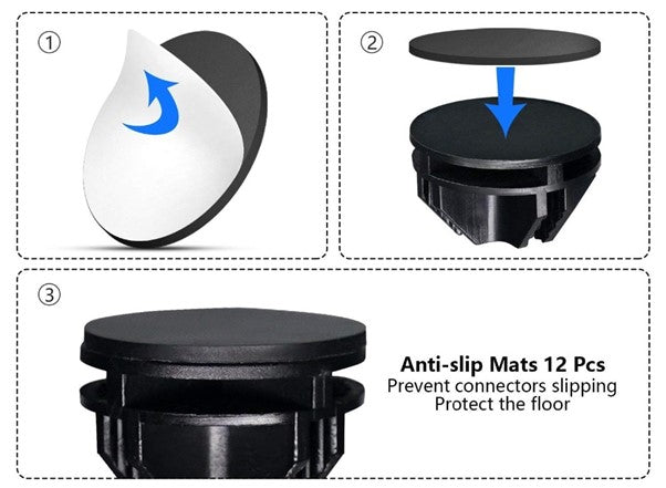 No-Slip Secure Pet Enclosure | Indoor/Outdoor | Adjustable Panels | Pawberry Road