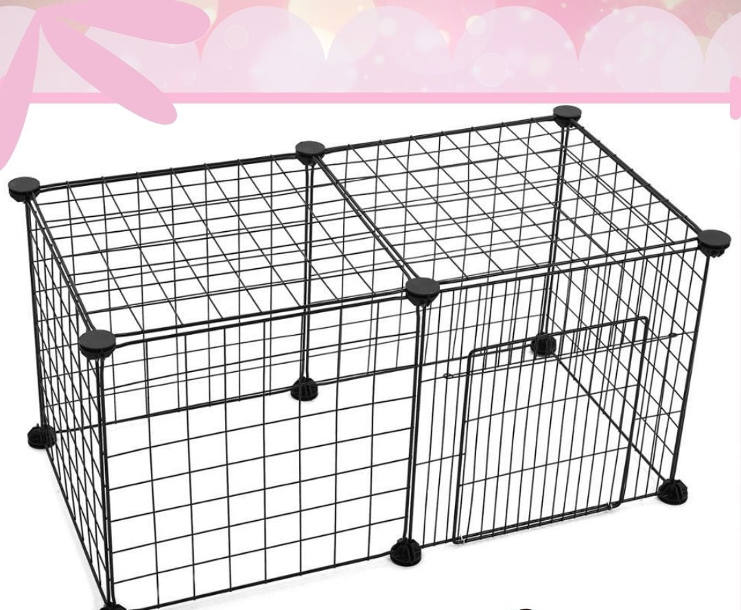 No-Slip Secure Pet Enclosure | Indoor/Outdoor | Adjustable Panels | Pawberry Road