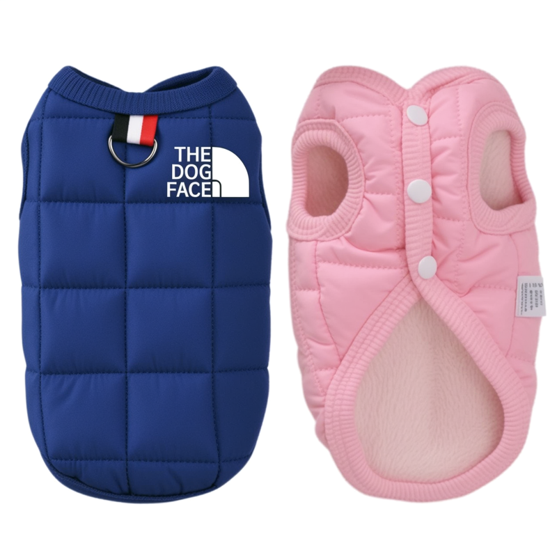 Dog  Lightweight Winter Puffer Jacket | Sizes XS-XXL | Warm Coat for Small Breeds | Pawberry Road