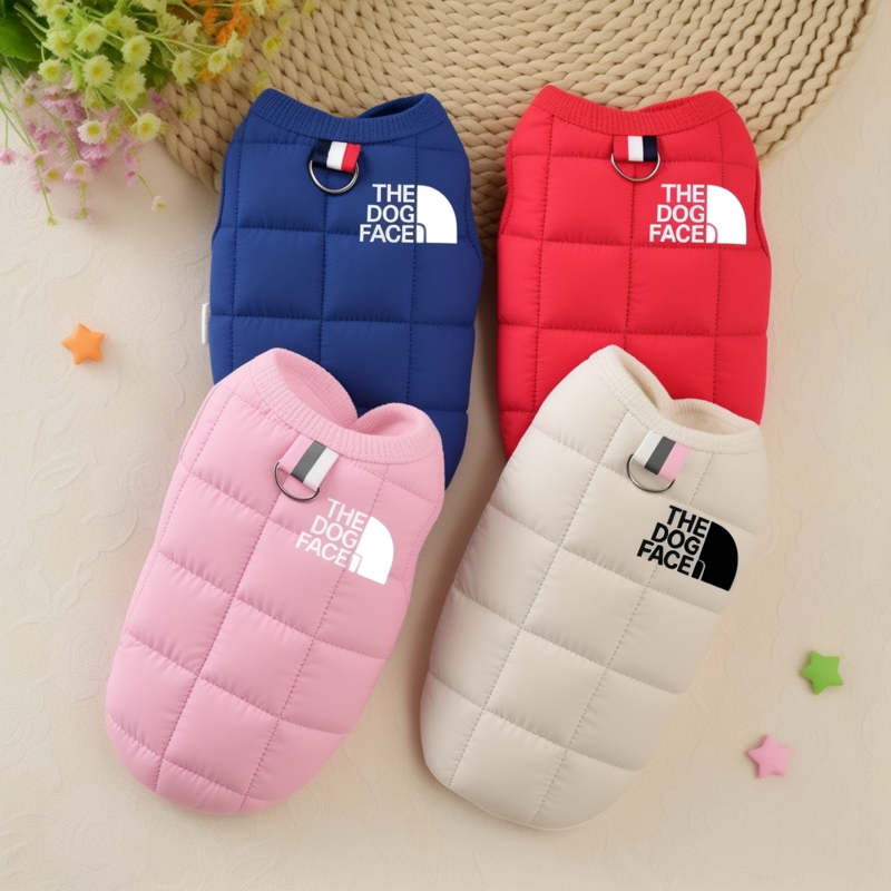 Dog  Lightweight Winter Puffer Jacket | Sizes XS-XXL | Warm Coat for Small Breeds | Pawberry Road