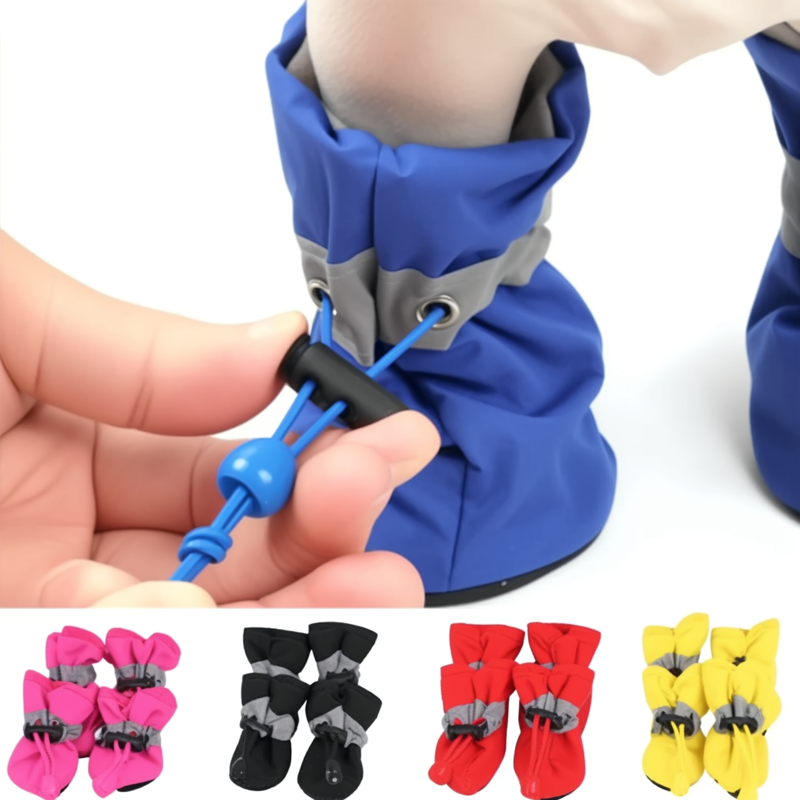 Dog Waterproof  Boots | XXS to XXL | Anti-Slip Rain | Mud Protection | Pawberry Road