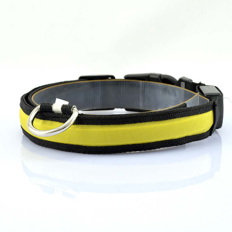 SafeGlow LED Cat Collar | XS - L Adjustable Length | 7-Color Light | USB Rechargeable | Pawberry Road
