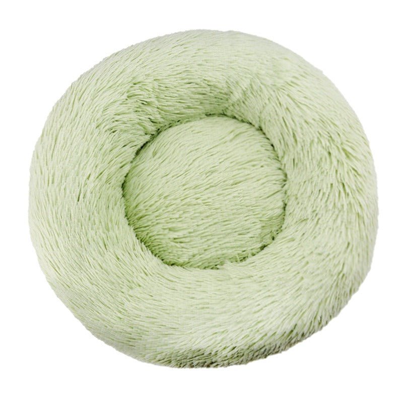 Pet  Plush Round Bed | 7.87 - 47.2 in | Comfortable Dog & Cat Lounger | Pawberry Road