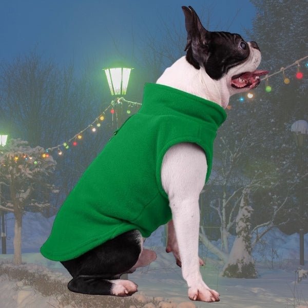 Dog Cozy Fleece Jacket | S - XL | Soft & Warm | Adjustable Straps | Pawberry Road